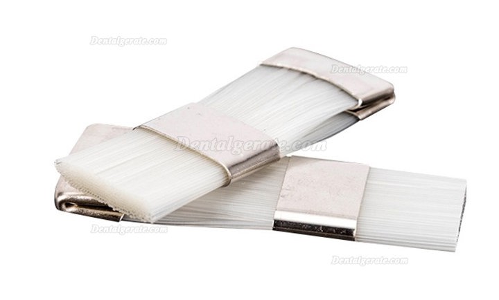 50 St&uuml;ck Zahnbohrer Reinigungswerkzeug Messing Nylon Drahtb&uuml;rste Bohrerreinigungsb&uuml;rsten